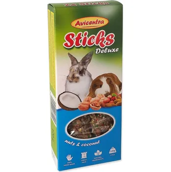 Avicentra Sticks Deluxe velký hlodavec ořech/kokos 2 ks