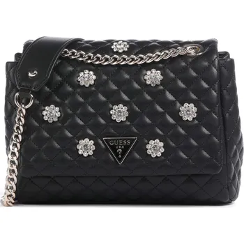 Guess Everlee - Taška přes rameno v černá, imitace kůže, 227214 | Kabelky pro ženy & muže