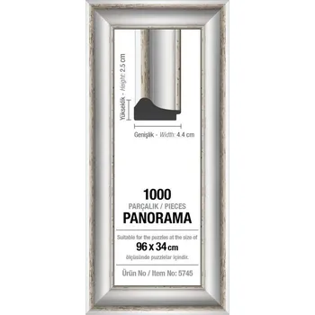 ART PUZZLE Rám na puzzle 96x34cm White (5745)