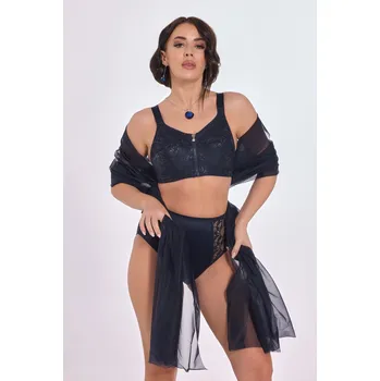 Dámské spodní prádlo PODPRSENKA 586/PRSENKA ZUZA-MODRÁ NIGHT BLUE 90K