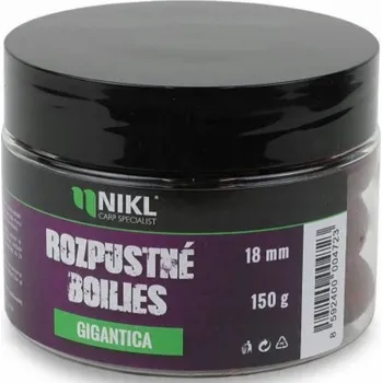 Boilies Přírodní Nástraha Nikl proteinové kuličky 150 g