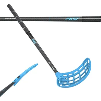 Florbalová hůl Fatpipe Fast 24 Jab FH2 vel. 101cm (= 111cm) pravá kulatá (pravá ruka dole)