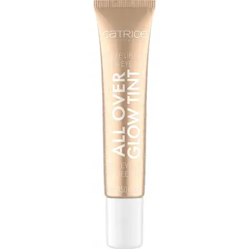 Rozjasňovač Jeden tekutý rozjasňovač Catrice All Over Glow Tint, zlatý odstín Beaming Diamond, 30 g