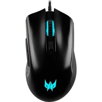 Myš Acer Predator Cestus 333/Herní/Optická/Pro praváky/16 000 DPI/Drátové USB-A/Černá
