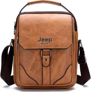 Pánská kožená tote taška – cestovní a pracovní styl Barva: Khaki