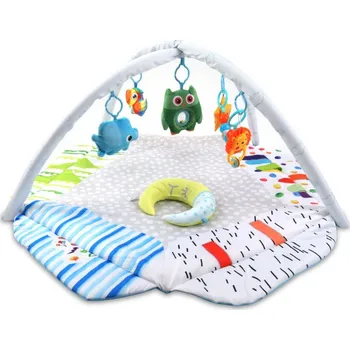 Koberec Hrací podložka TinyMini JL633-1A 2v1 dětský svět