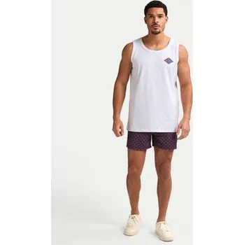 Pánské plavky Petrol Industries Plavecké šortky M-1050-SWS952 Oranžová Regular Fit L