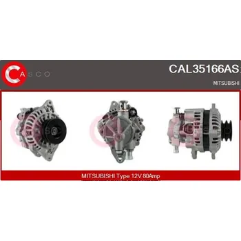 Alternátor generátor CASCO CAL35166AS