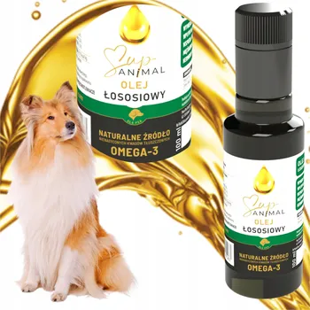 LOSOSOVÝ OLEJ 100ml OMEGA 3 SupAnimal lisovaný za studena – podpora imunity a zdraví kostí pro PSY