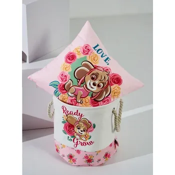 Povlak na dekorativní polštářek Sinsay - Povlak na polštář PAW Patrol - pastelová růžová - 981DI-03X - 981DI-03X-ONE