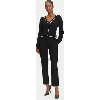 Dámská móda KARL LAGERFELD Svetr A3W18023 Černá Regular Fit XS