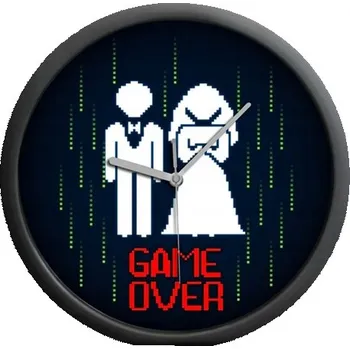 Hodiny Nástěnné hodiny Froster, vícebarevné, 30 cm