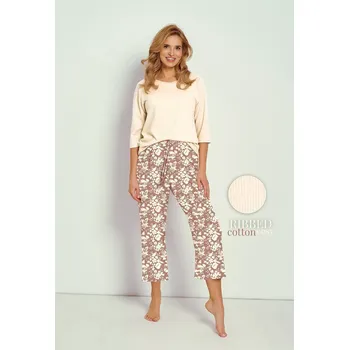 Pánské pyžamo Taro Grace 3479 3/4 S-XL Z25/26 dámské pyžamo Krémový S