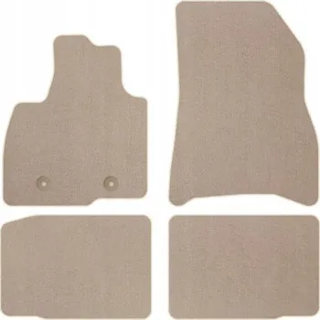 autokoberec Kobercové rohože Edecor velurové 4 ks