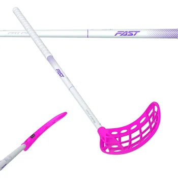 Florbalová hůl Fatpipe Fast Thin 29 Jab FH2 vel. 101cm (= 111cm) levá kulatá (levá ruka dole)
