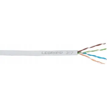 Síťový kabel Počítačový kabel UTP kat. 5e U/UTP 4x2x0,5 AWG24 LEGRAND 1 METR