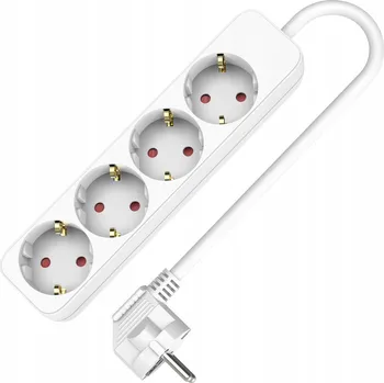 Napájecí kabel Prodlužovací Kabel 4 zásuvky Schuko 3 m 250V 16A
