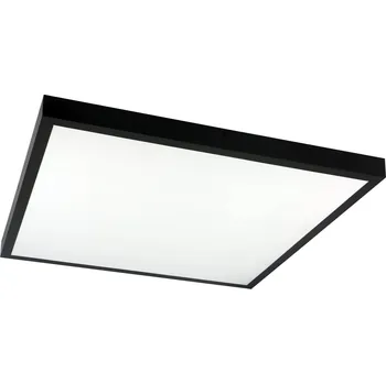 LED osvětlení LED panelové svítidlo 2v1, přisazené/zápustné, 60x60 cm, 40 W, 4000 K, černé, kazetové