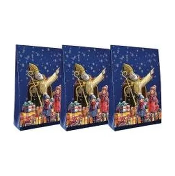 Set školních potřeb Opkowania prezentowe niebieskie BN 3szt