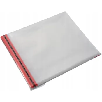 Potravinová fólie Celofánové sáčky 9x9 cm + 3 cm s lepicí páskou 100ks