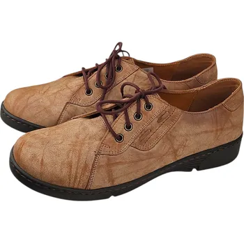 Dámské polobotky S 510 - 151 hnědé dámské kožené zdravotní polobotky; 40