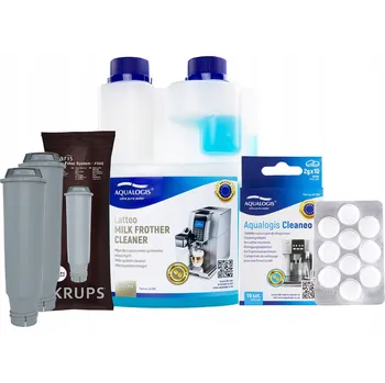 Kávovar Sada Krups - Filtr Krups F088 2ks, Latteo 500ml, Cleaneo