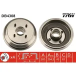 Brzdový buben LUCAS DB4308