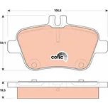 Sada brzdových destiček, kotoučová brzda LUCAS GDB1920