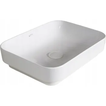 Umyvadlo zápustné do desky obdélníkové Isvea SOTT AQUA 50 cm bílé