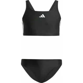 Dívčí oblečení adidas 3S BLD BIKINI Dívčí bikiny INFINITEX - 0 - černá - 140