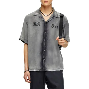 Pánská košile KOŠILE DIESEL S-GHENT SHIRT BLACK 1