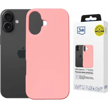 Telefonní příslušenství 3MK Silikonový kryt Hardy MagSilicone pro Apple iPhone 16 růžový