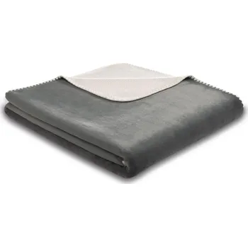 deka Deka Biederlack Soft & Cosy Anthracite 150x200cm