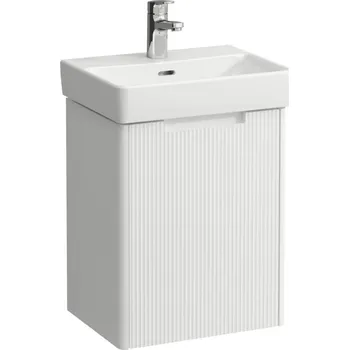 Koupelnový nábytek Juna - skříňka 42x32 pod umyvadlo H815961, panty vlevo, bílá matná H4114411092601