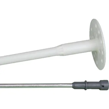 Hmoždinka Hmoždinky do polystyrenu S KOVOVÝM TRNEM 14cm 100 ks