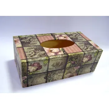 Krabice na papírové kapesníky - Renesance