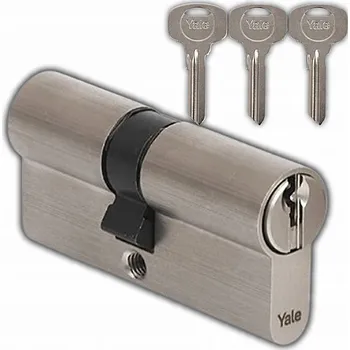 Vložka do dveří Vložka zámku dveří YALE Y500 Nikl Satén, 3 klíče, 30/50