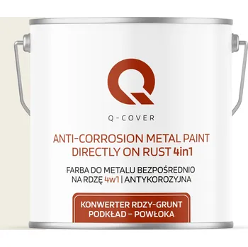 barva na kov Barva barva Q-COVER antikorozní na kov bílá RAL 9010 5 l