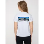 Patagonia P 6 Logo Responsibili (white) S, bílá