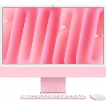 Stolní počítač IMac 24" M4 (10CPU) 24/512 (MD2U4CZ/A) Růžový CZ