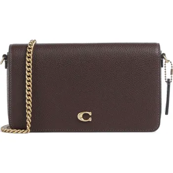 Peněženka Coach Essential Peněženka 13cm, L, tmavohnědá, kůže, 236110