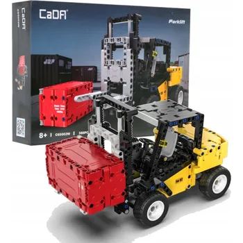 ostatní stavebnice Vysokozdvižný vozík Stavebnice Make Your Bricks Move C65002W , Cada ks