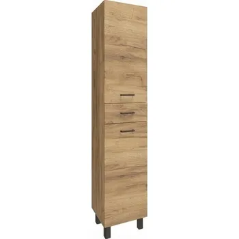 Šatní skříň Koupelnový sloupek Deftrans Mea 35x30x179 cm, dub craft