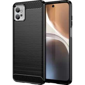 Pouzdro na mobilní telefon Pouzdro BACK WG Carbon pro Motorola Moto G32 Black