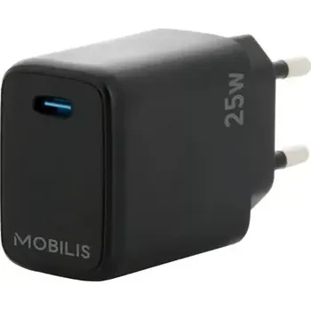Mobilis Wall Charger 25W černá (001380)
