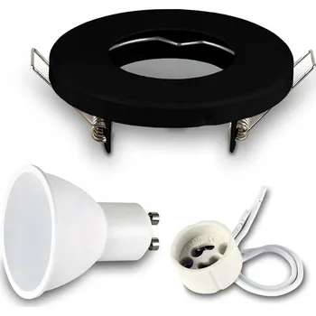 Stropní svítidlo Kwazar Luminaire 7 W GU10 černé 6000 K