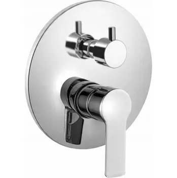 Vodovodní baterie Podomítková sprchová baterie Bruckner Baron, stříbrná