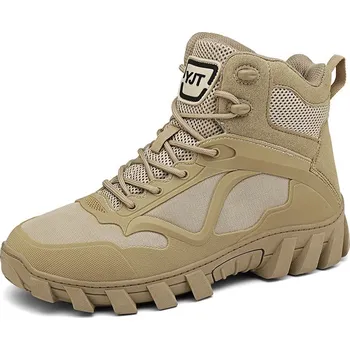 Pánská obuv Prodyšné kotníkové boty pro turistiku a trénink Barva: Béžová, Velikost: 39