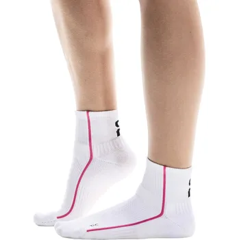 Dámské ponožky Ponožky On Court Sock Mid White/Pink L