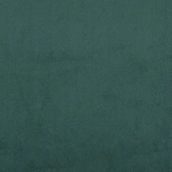 Postel VidaXL Pohovka s funkcí spaní, tmavě zelená, 100x200 cm, sametová